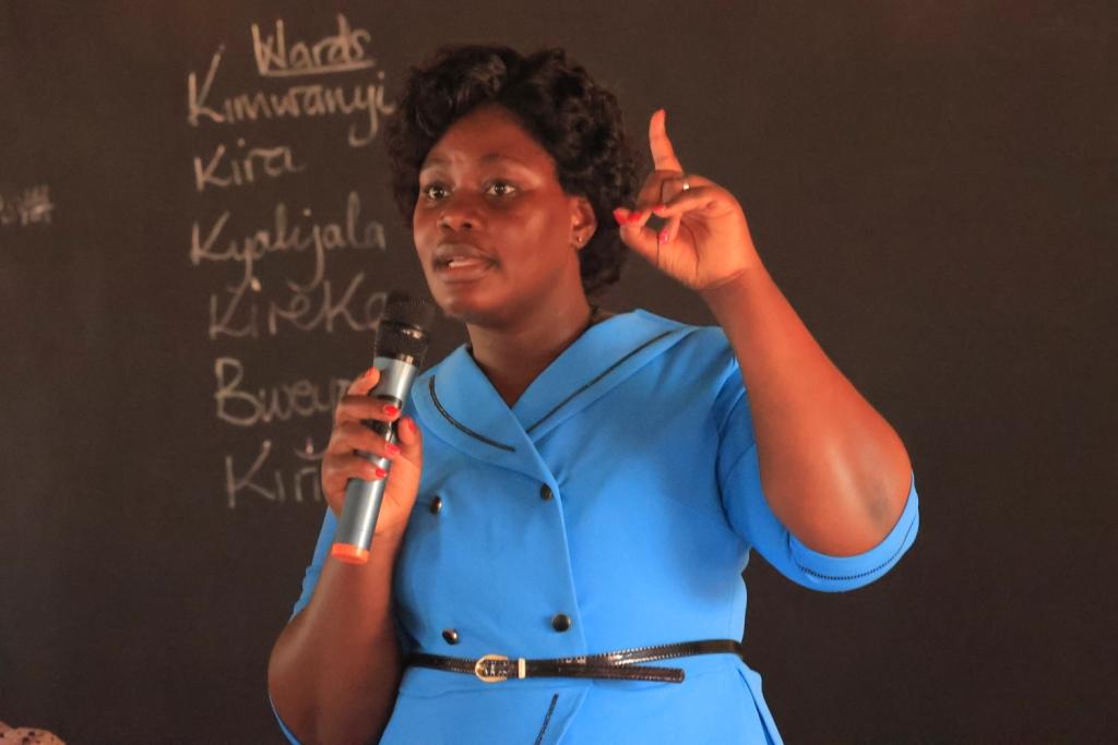 Sylvia Nankabirwa, Inspector of Schools Kira MC